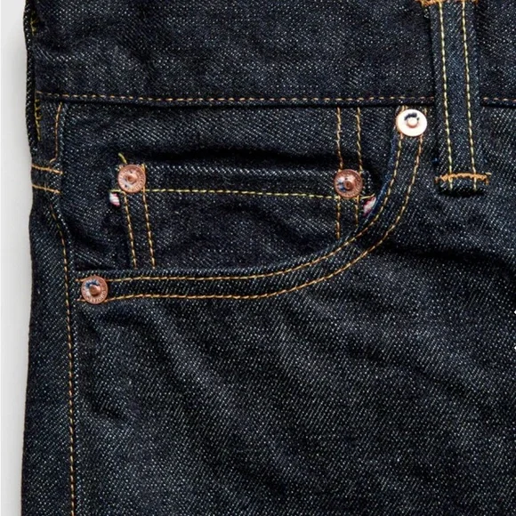 NWT MMJB0101 "Classic" 15.7oz Indigo Selvedge Denim - Straight Size 34 And 36 - Picture 6 of 12